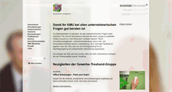 Desktop Screenshot of gewerbe-treuhand.ch