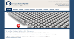 Desktop Screenshot of gewerbe-treuhand.de